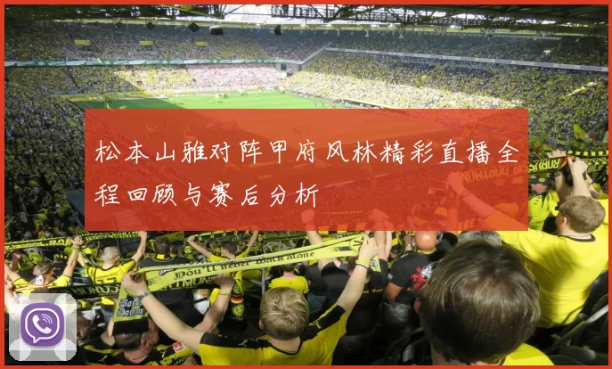 松本山雅对阵甲府风林精彩直播全程回顾与赛后分析